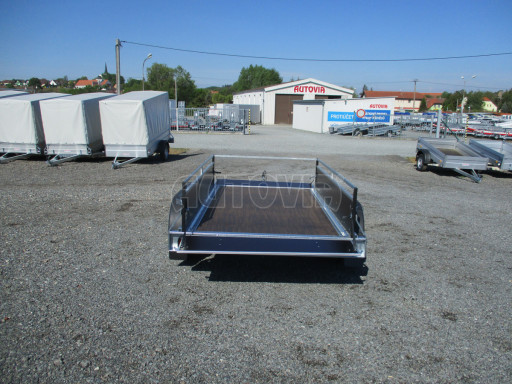 Přívěsný vozík ZV 27 750kg N2 2,52x1,48/0,35 POČ M RELING