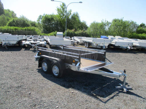 Přívěsný vozík ZV 27 750kg N2 2,52x1,48/0,35 POČ M RELING