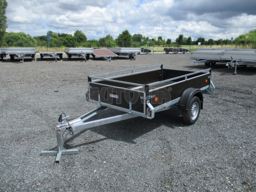 Nebrzděný jednoosý PROFI přívěs ZV 26 N1 2,50x1,30/0,35 POČ M RE zesílená náprava