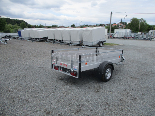 PROFI hliníkový přívěsný vozík za osobní auto ZV 26 ALU N1 2,50x1,25/0,35 POČ RE zesílená náprava