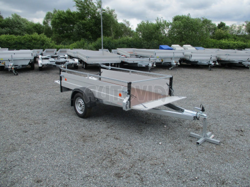PROFI hliníkový přívěsný vozík za osobní auto ZV 26 ALU N1 2,50x1,25/0,35 POČ RE zesílená náprava