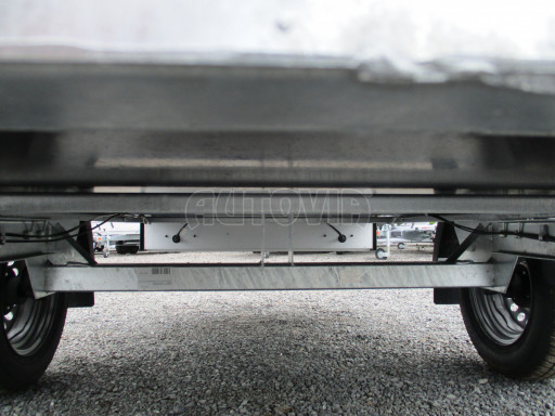 PROFI hliníkový přívěsný vozík za osobní auto ZV 26 ALU N1 2,50x1,25/0,35 POČ RE zesílená náprava