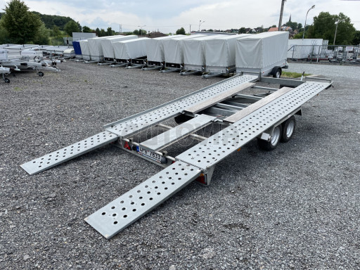 Bazarový přívěs pro přepravu aut KAR 10 2,5T 10 4,01x1,95 č.1
