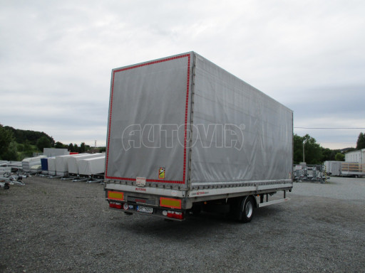 Bazarový vzduchem brzděný nákladní přívěs MD 10T 7,40x2,48/3,03 č.6