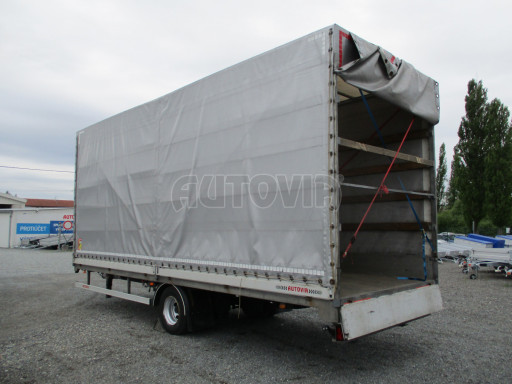 Bazarový vzduchem brzděný nákladní přívěs MD 10T 7,40x2,48/3,03 č.9