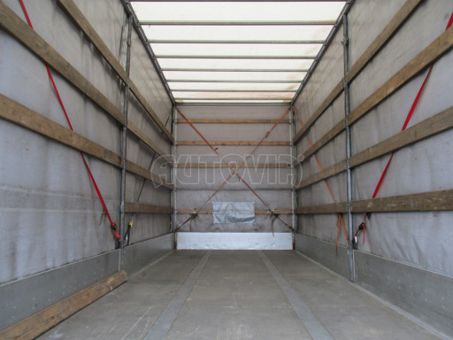 Bazarový vzduchem brzděný nákladní přívěs MD 10T 7,40x2,48/3,03 č.12