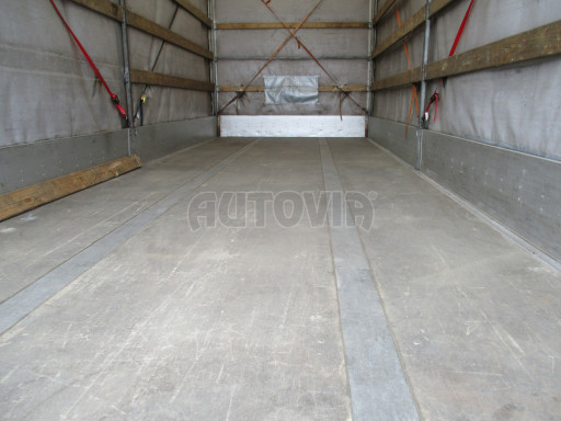 Bazarový vzduchem brzděný nákladní přívěs MD 10T 7,40x2,48/3,03 č.14