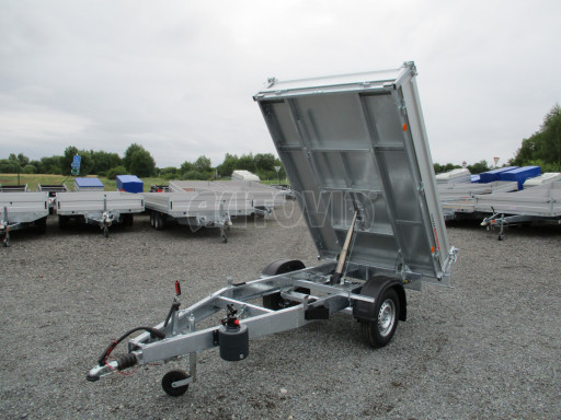 Sklápěcí přívěs VER SK 1,35T 2,30x1,55/0,30 ruč č.2