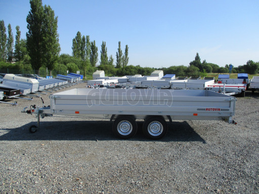 Dvounápravový přívěs ZV 41 2,7T B2 4,18x2,00/0,35