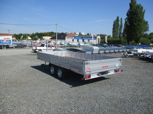 Dvounápravový přívěs ZV 41 2,7T B2 4,18x2,00/0,35