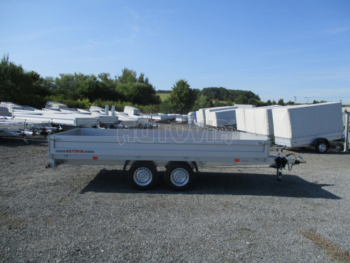 Dvounápravový přívěs ZV 41 2,7T B2 4,18x2,00/0,35