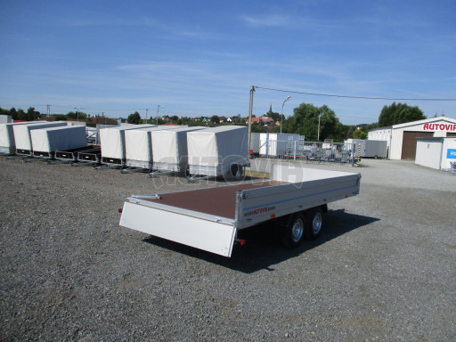 Dvounápravový přívěs ZV 41 2,7T B2 4,18x2,00/0,35