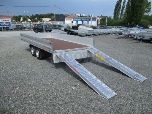 Dvounápravový přívěs ZV 41 2,7T B2 4,18x2,00/0,35