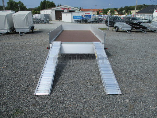 Dvounápravový přívěs ZV 41 2,7T B2 4,18x2,00/0,35
