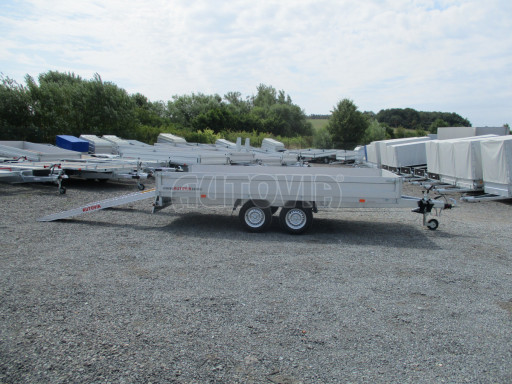 Dvounápravový přívěs ZV 41 2,7T B2 4,18x2,00/0,35
