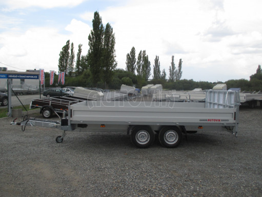 Valník s nájezdovou rampou VER 2,7T 4,03x2,20/0,35 č.3