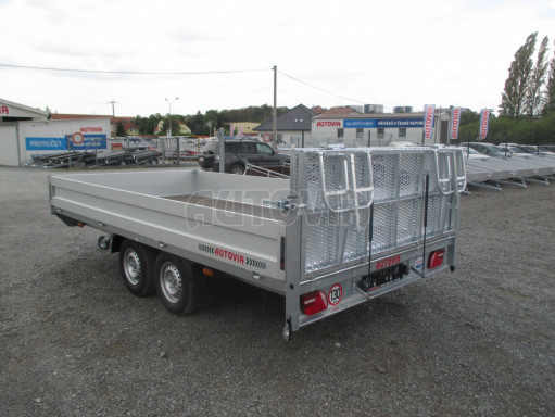 Valník s nájezdovou rampou VER 2,7T 4,03x2,20/0,35 č.4