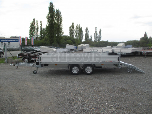 Valník s nájezdovou rampou VER 2,7T 4,03x2,20/0,35 č.12