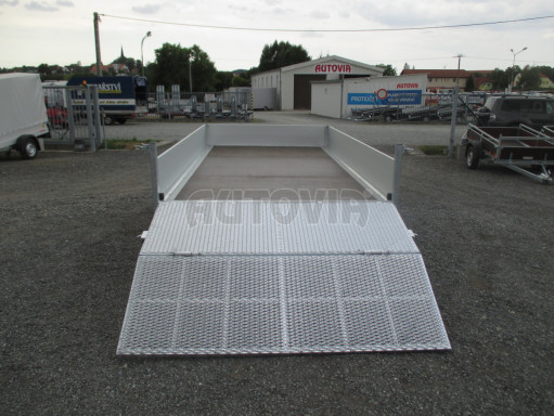 Valník s nájezdovou rampou VER 2,7T 4,03x2,20/0,35 č.13