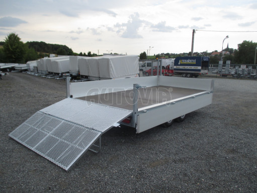 Valník s nájezdovou rampou VER 2,7T 4,03x2,20/0,35 č.16