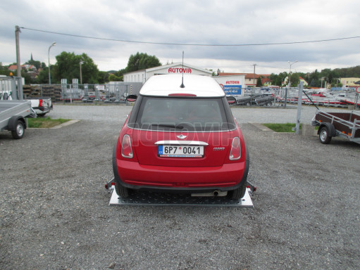 Sklopný přívěs pro přepravu mechanizace, automobilů PZ 1,3T SK 3,65x1,85 č.9