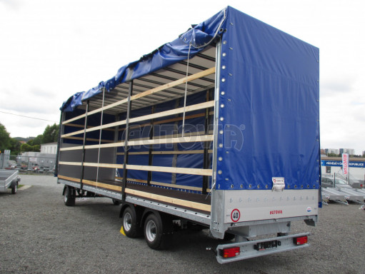 Traktorový točnicový přívěs AGV 15T 10,00x2,48/3,05 č.3