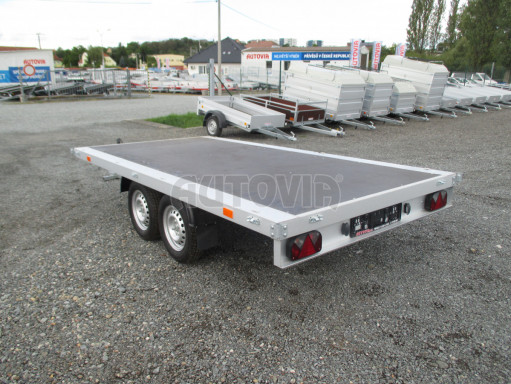 Nebrzděný přívěsný vozík ZV 32/35 750kg N2 3,50x1,80/0,35 plato