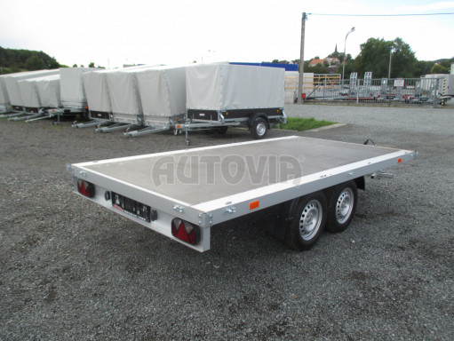 Nebrzděný přívěsný vozík ZV 32/35 750kg N2 3,50x1,80/0,35 plato