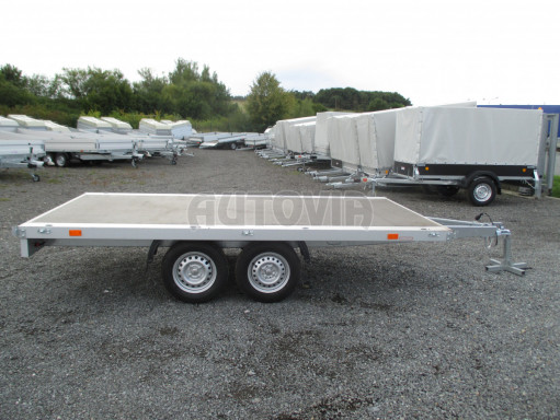 Nebrzděný přívěsný vozík ZV 32/35 750kg N2 3,50x1,80/0,35 plato