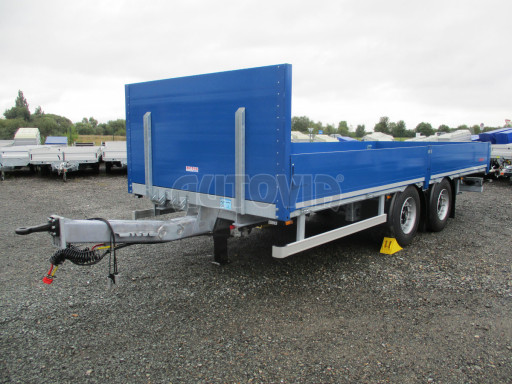 Vzduchem brzděný přívěs AVG 18T 6,70x2,48/0,50 č.1