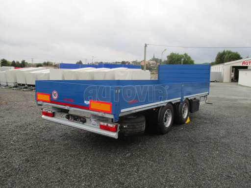 Vzduchem brzděný přívěs AVG 18T 6,70x2,48/0,50 č.6