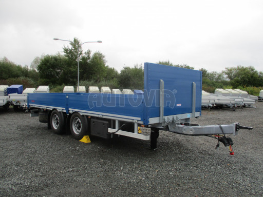 Vzduchem brzděný přívěs AVG 18T 6,70x2,48/0,50 č.8