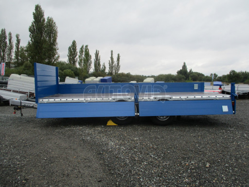 Vzduchem brzděný přívěs AVG 18T 6,70x2,48/0,50 č.9