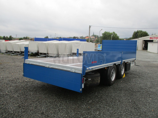 Vzduchem brzděný přívěs AVG 18T 6,70x2,48/0,50 č.12