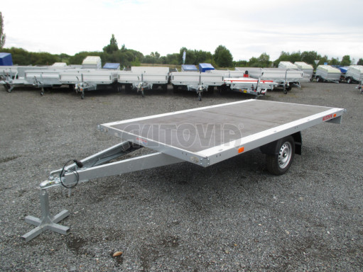 Nebrzděný přívěs ZV 32/35 750kg N1 3,50x1,80/0,35 plato