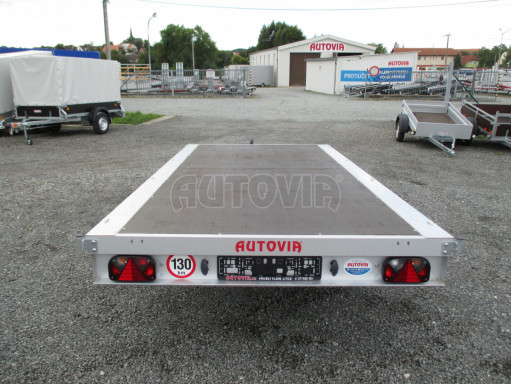 Nebrzděný přívěs ZV 32/35 750kg N1 3,50x1,80/0,35 plato