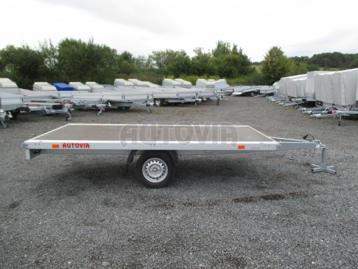 Nebrzděný přívěs ZV 32/35 750kg N1 3,50x1,80/0,35 plato