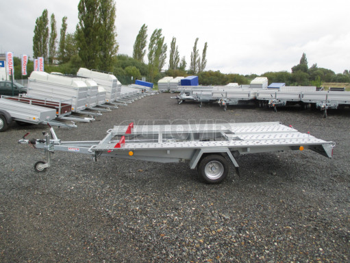 Bazarový přívěs na přepravu aut KAR 08 1,5T 3,50x1,95 č.4