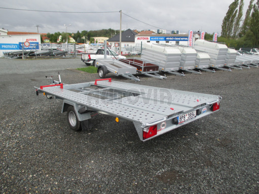 Bazarový přívěs na přepravu aut KAR 08 1,5T 3,50x1,95 č.5