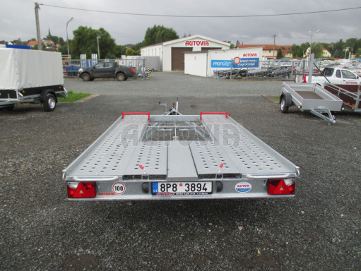Bazarový přívěs na přepravu aut KAR 08 1,5T 3,50x1,95 č.7