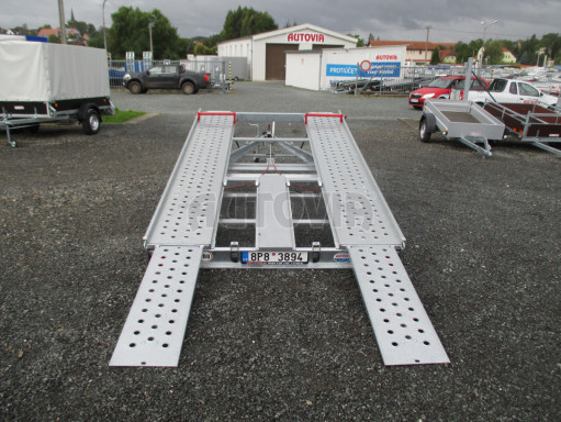 Bazarový přívěs na přepravu aut KAR 08 1,5T 3,50x1,95 č.13