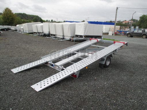 Bazarový přívěs na přepravu aut KAR 08 1,5T 3,50x1,95 č.14