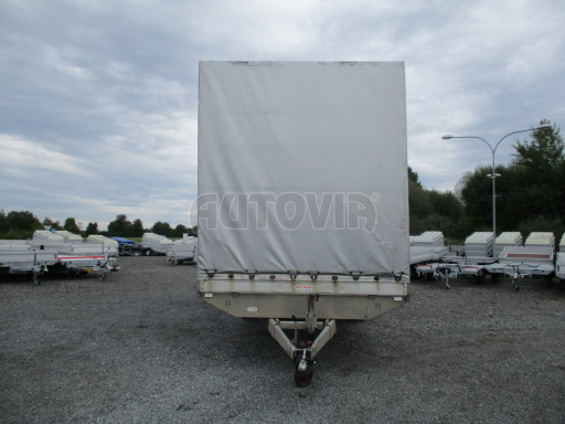 Přívěs valníkový s plachtou DN 3,5T B1 7,40x2,47/2,80 č.12