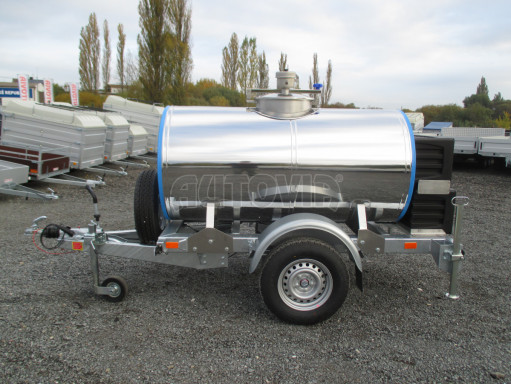 Přívěsný vozík ZV26B1 1,8T izolovaná cisterna na pitnou vodu č.4
