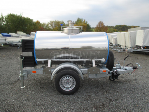 Přívěsný vozík ZV26B1 1,8T izolovaná cisterna na pitnou vodu č.9