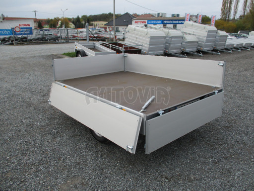 Bazarový sklopný přívěs TTS 2,06x1,47/0,35 č.19