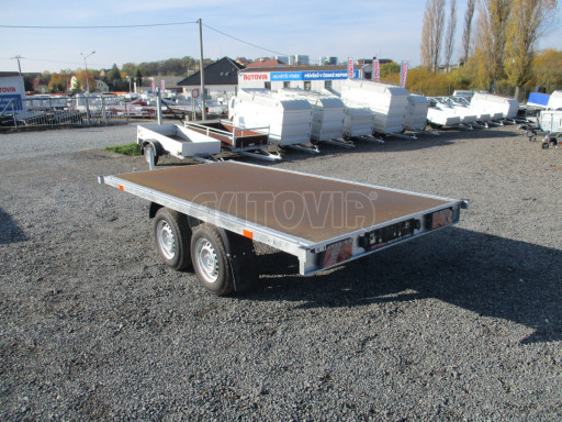 Přívěsný vozík v provedení plato ZV 33 2,7T B2 3,33x1,70 13