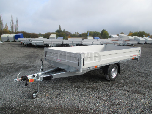 Jednoosý brzděný přívěs ZV 33 1,3T B1 3,33 x 1,70/0,35