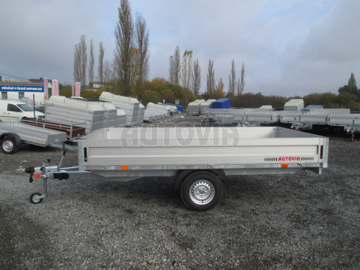 Jednoosý brzděný přívěs ZV 33 1,3T B1 3,33 x 1,70/0,35