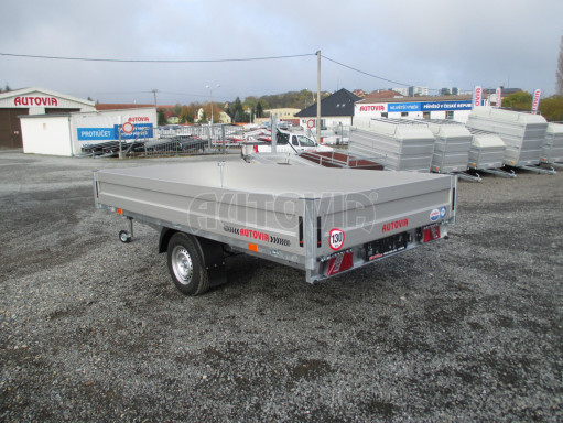 Jednoosý brzděný přívěs ZV 33 1,3T B1 3,33 x 1,70/0,35